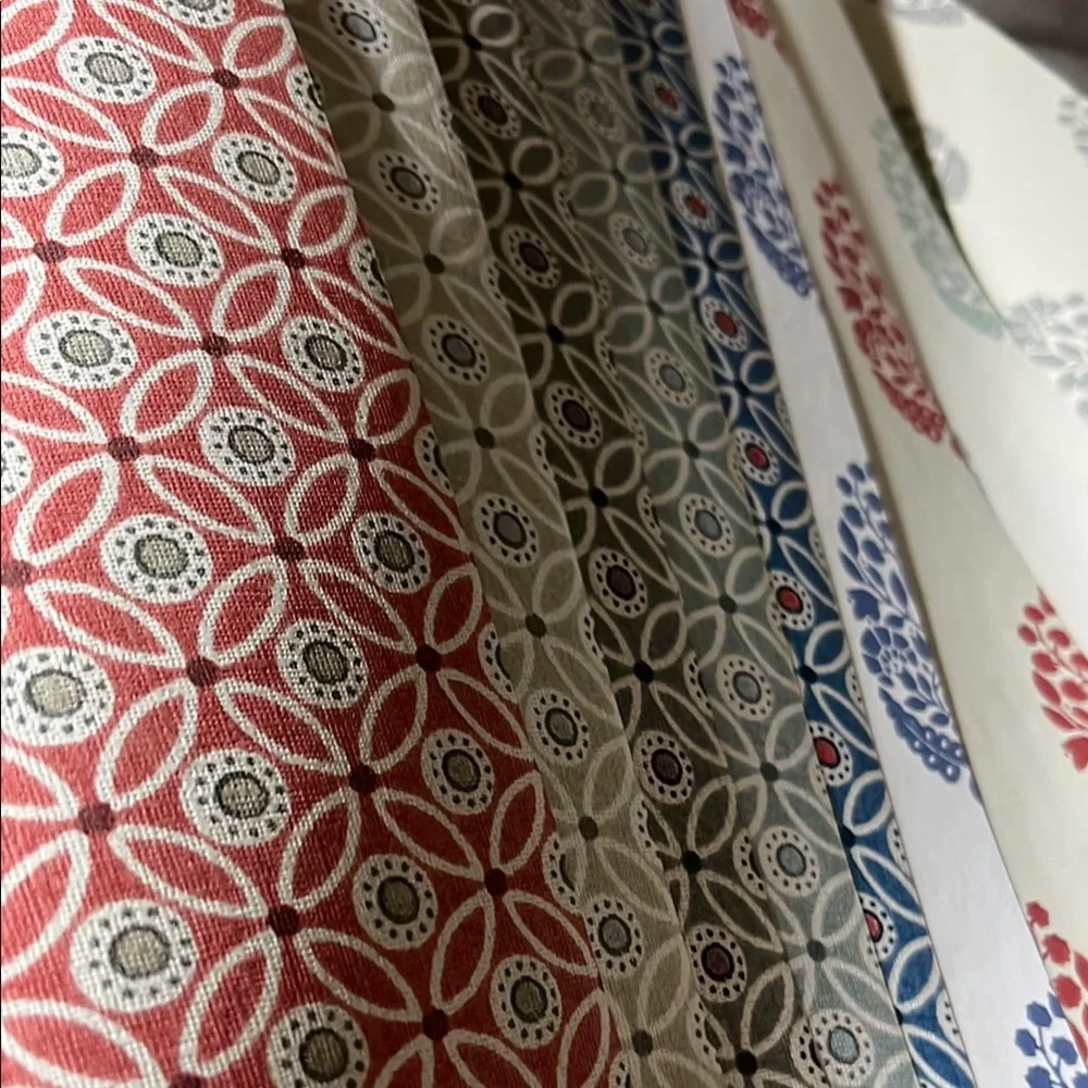 York Small Prints Colorful Patterned Wallpaper Samples
